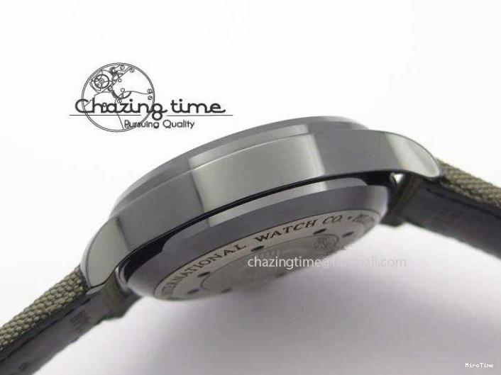 MIROTIME 0331 Chic Big Pilot Real PR IW501902 Real Ceramic ZF 1:1 Best Edition On Nylon Strap A 7275